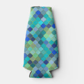 Rafraichisseur De Bouteilles Blue Aqua Moroccan Mosaic (Devant)