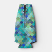 Rafraichisseur De Bouteilles Blue Aqua Moroccan Mosaic (Dos)