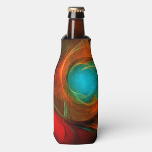 Rafraichisseur De Bouteilles Blue Eye Moderne Abstrait Art Cool Motif #16