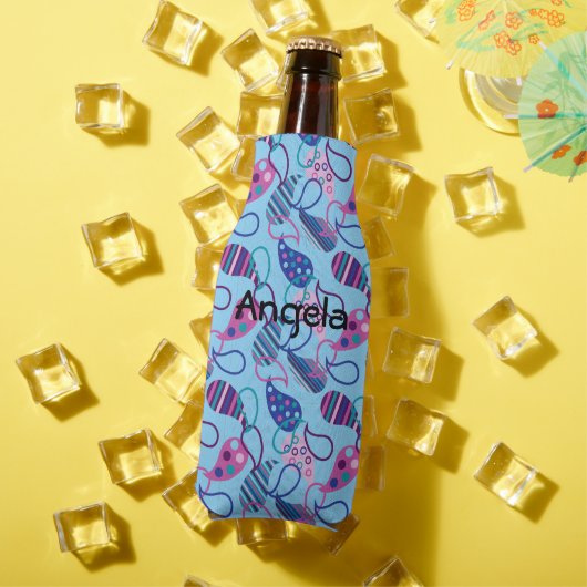 Rafraichisseur De Bouteilles Blue Paisley (Été in situ)