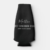 Rafraichisseur De Bouteilles Boss Coworker quittant AJOUTER Devis Drôle, Person (Devant)