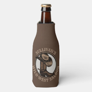 Rafraichisseur De Bouteilles Bottes de cowboy Occidentales Wild West personnali