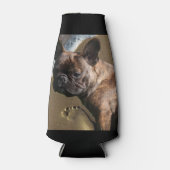 Rafraichisseur De Bouteilles Bouledogue français au bord de la mer French Bulld (Devant)