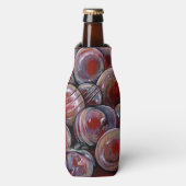 Rafraichisseur De Bouteilles Boules de Noël rouges (Bottle Devant)