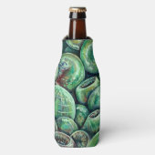 Rafraichisseur De Bouteilles Boules de Noël vertes (Bottle Devant)