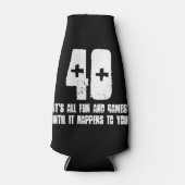 Rafraichisseur De Bouteilles Bouteille 40e anniversaire (Devant)