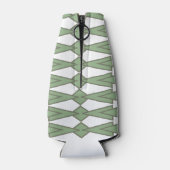 Rafraichisseur De Bouteilles Bowties vertes (Dos)