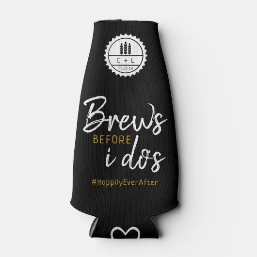 Rafraichisseur De Bouteilles Brews Before I Do's Co-Ed Wedding shower (Devant)