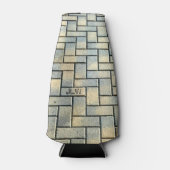 Rafraichisseur De Bouteilles Brick gris et jaune (Devant)