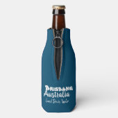 Rafraichisseur De Bouteilles Brisbane Australie, G'day ! Esprit australien, (Bouteille Dos)