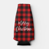 Rafraichisseur De Bouteilles Brochure moderne Script Rouge Plaqué Noël (Devant)