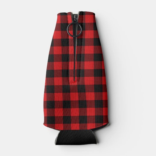 Rafraichisseur De Bouteilles Brochure moderne Script Rouge Plaqué Noël (Dos)