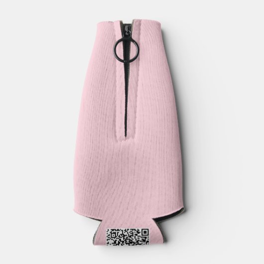 Rafraichisseur De Bouteilles Bubblegum rose Joli Et Yummy couleur solide (Dos)