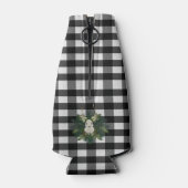 Rafraichisseur De Bouteilles Buffalo Plaid Festif Reindeer Noël (Dos)