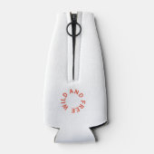 Rafraichisseur De Bouteilles Burnt Orange Crest Famille Camping Voyage (Dos)