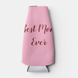 Rafraichisseur De Bouteilles Cadeau de fête des mères rose rouge meilleur maman
