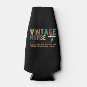 Rafraichisseur De Bouteilles Cadeau de l'infirmière  Infirmière Vintage Cadea