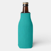Rafraichisseur De Bouteilles Calme & simple Fond texturé turquoise (Bottle Devant)