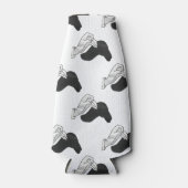 Rafraichisseur De Bouteilles Camion Silhouette à la main (Devant)