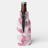 Rafraichisseur De Bouteilles Camouflage Camouflage rose Fille Nom (Bouteille Dos)