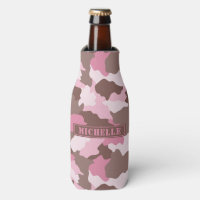 Camouflage rose Camo Girly Nom du monogramme
