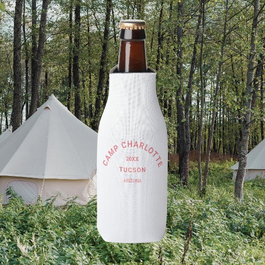 Rafraichisseur De Bouteilles Camp Thème Bachelorette Cimetière Rose