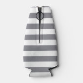 Rafraichisseur De Bouteilles Capitaine de bateau Customisé gris ardoise (Dos)