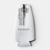 Rafraichisseur De Bouteilles Carte du Vermont (Dos)