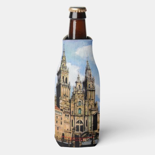 Rafraichisseur De Bouteilles Cathédrale Santiago de Compostela (A La Corogne) (Bottle Devant)