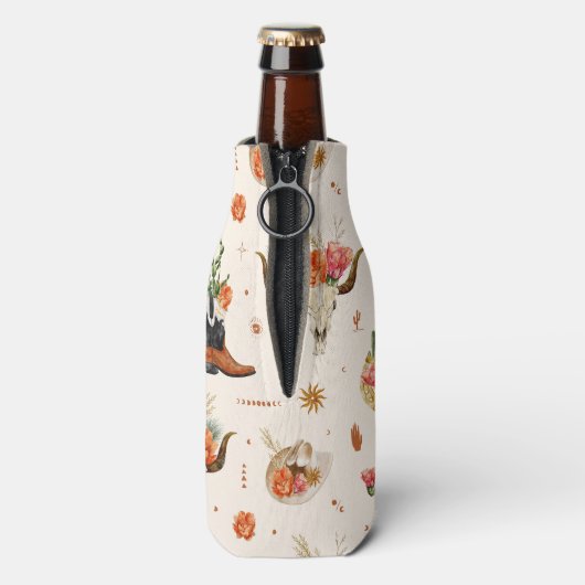 Rafraichisseur De Bouteilles Chapeau de cowboy en cactus du désert occidental p (Bouteille Dos)