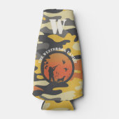 Rafraichisseur De Bouteilles Chasseur de canards et camouflage (Devant)