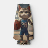 Rafraichisseur De Bouteilles Chat de basket-ball, (Devant)