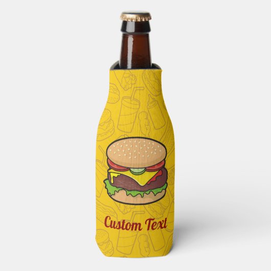 Rafraichisseur De Bouteilles Cheeseburger (Bottle Devant)