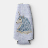 Rafraichisseur De Bouteilles Cheveux bleu unicorne (Devant)