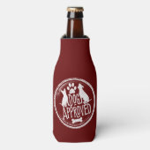 Rafraichisseur De Bouteilles Chien approuvé (Bottle Devant)