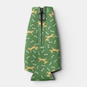 Rafraichisseur De Bouteilles chien chanceux avec os arrière - plan (Dos)