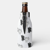 Rafraichisseur De Bouteilles Chien Silhouette main (Bouteille Dos)