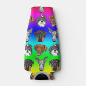 Rafraichisseur De Bouteilles Chiens arc-en-ciel peuvent se refroidir (Devant)