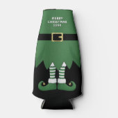 Rafraichisseur De Bouteilles Christmas Elf Holiday Green (Devant)