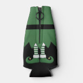 Rafraichisseur De Bouteilles Christmas Elf Holiday Green (Dos)