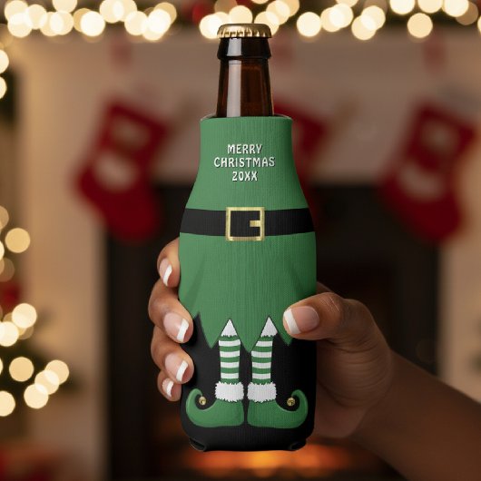 Rafraichisseur De Bouteilles Christmas Elf Holiday Green