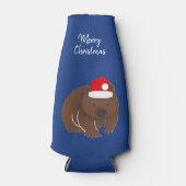 Rafraichisseur De Bouteilles Christmas Wombat (Devant)