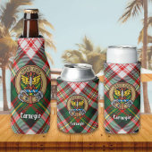Rafraichisseur De Bouteilles Clan Carnegie Crest sur la robe Tartan