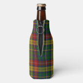 Rafraichisseur De Bouteilles Clan écossais Buchanan Tartan Plaid Bottle Glacièr (Bouteille Dos)