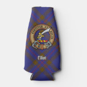 Rafraichisseur De Bouteilles Clan Elliot Crest sur Tartan moderne (Devant)