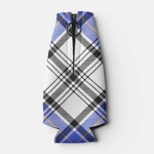 Rafraichisseur De Bouteilles Clan Hannay Crest sur Tartan (Dos)