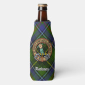 Rafraichisseur De Bouteilles Clan MacInnes Crest sur Tartan (Bottle Devant)