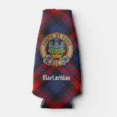 Rafraichisseur De Bouteilles Clan MacLachlan Crest sur Tartan (Devant)