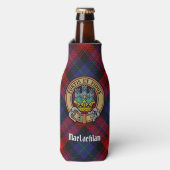 Rafraichisseur De Bouteilles Clan MacLachlan Crest sur Tartan (Bottle Devant)