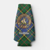 Rafraichisseur De Bouteilles Clan MacMillan Crest sur la chasse Tartan (Devant)